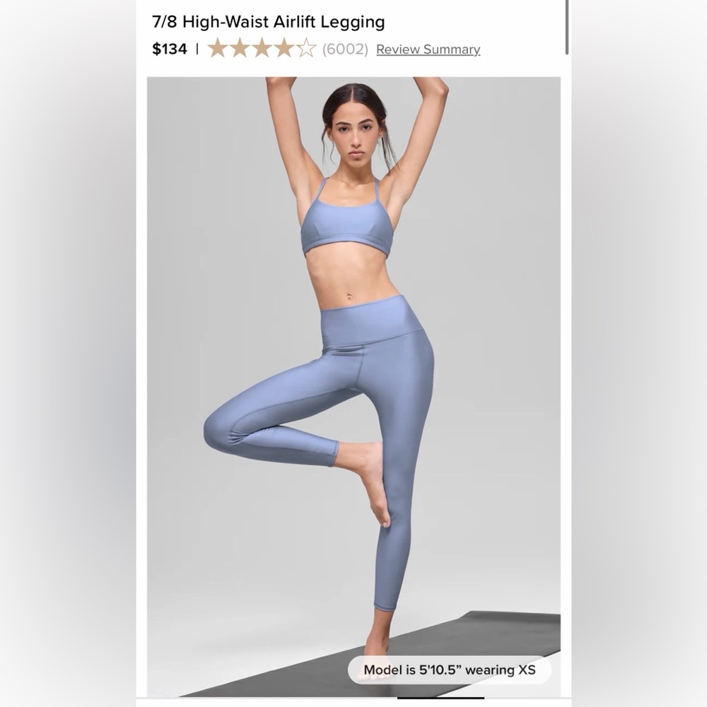 Alo Yoga 7/8 High Waist Airlift Leggings